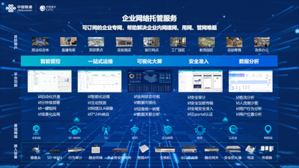中國聯通中訊院發布企業網絡托管服務產品，以技術創新驅動企業數字化轉型